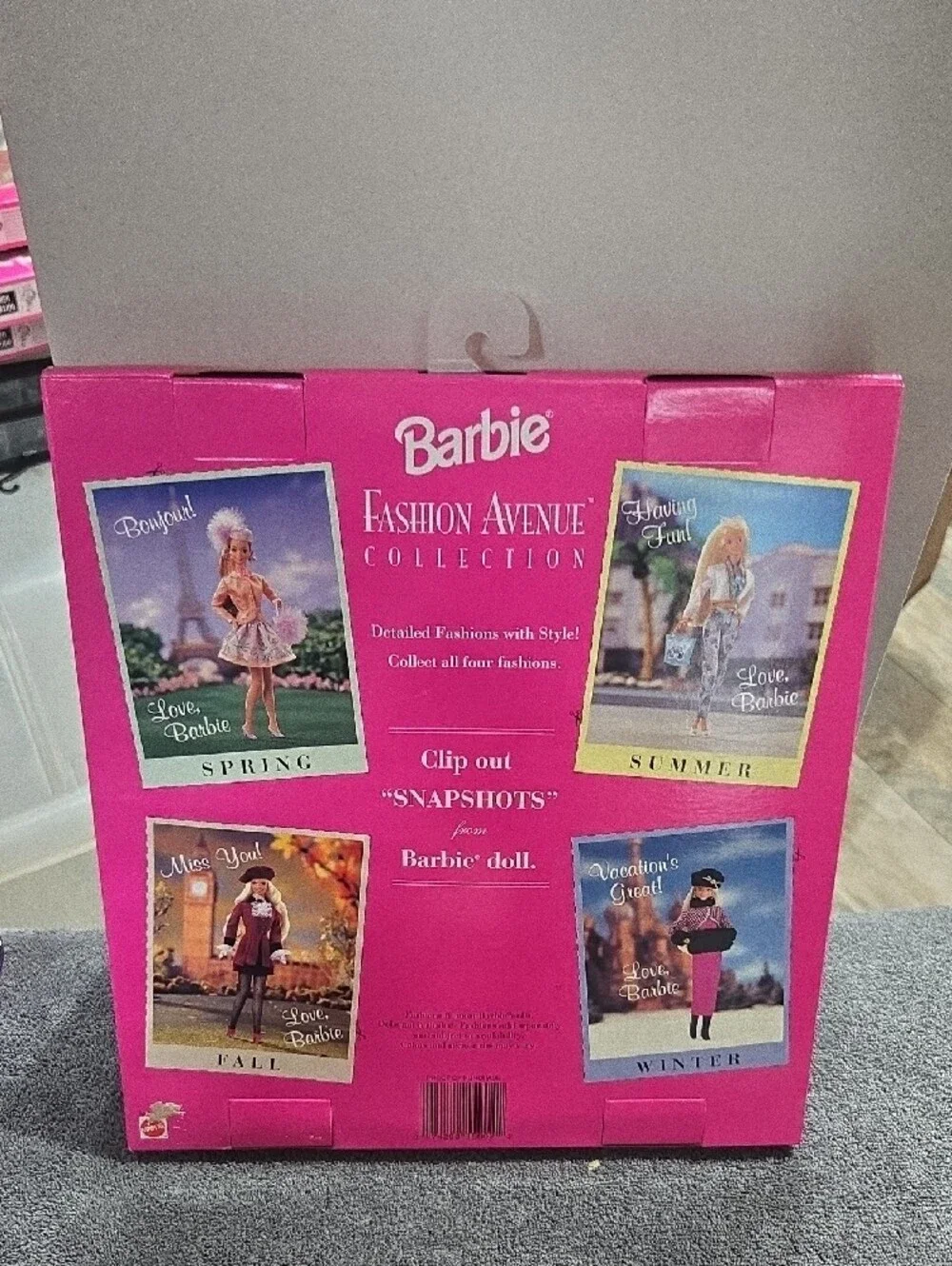 1996 Barbie Internationale Fashion Avenue Seashell Jumpsuit Suit NIB 15902